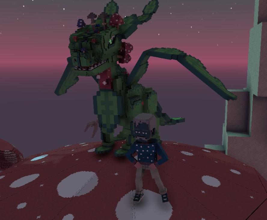 LahnUrbano's tweet photo. @TheSandboxGame I just participated in the daily #SandboxAlphaS2Contest for a chance to earn up to 1,000 $SAND! Starting March 15 - Selfie with the mushroom dragon. Check out my screenshot below! 👇 #SandboxAlphaS2 https://t.co/dgQWd16yEV