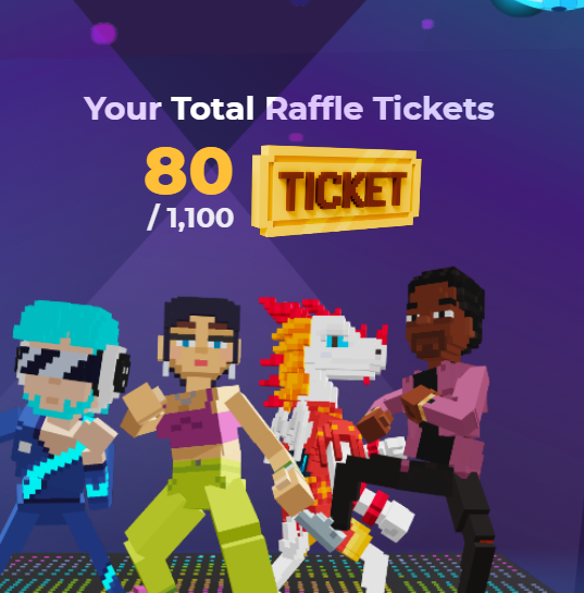 LahnUrbano's tweet photo. @TheSandboxGame I just participated in the daily #SandboxAlphaS2Contest for a chance to earn up to 1,000 $SAND! Starting March 14 -  Show your Raffle Tickets. Check out my screenshot below! 👇 #SandboxAlphaS2 https://t.co/CliJjXycea