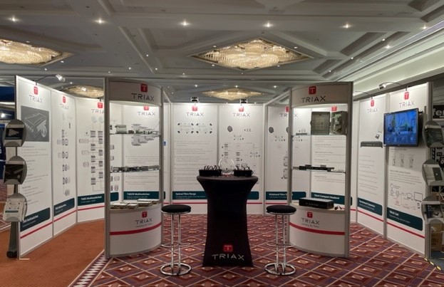 Stand set up and ready to go👍 Looking forward to  #EC2022 📡✨