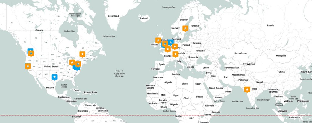 We now offer Enterprise VR cloud streaming in 19 regions across Europe and US. We also are proud to announce we implemented multi-cloud support for both AWS and Azure, which helps us to provide a better service and availability for VR cloud streaming

innoactive.io