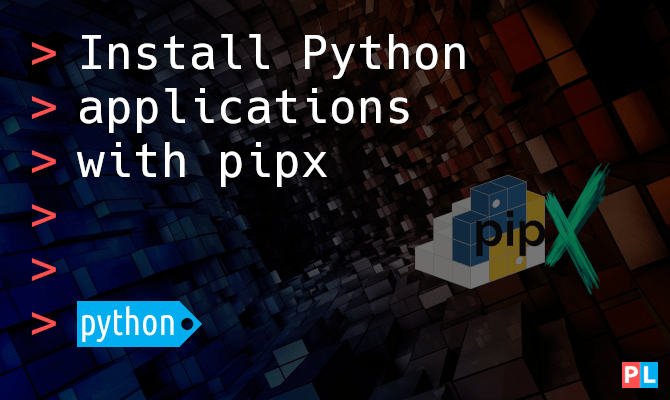 pragmaticlinux's tweet photo. The new kid in town in Python land is pipx. With pipx, you install and run Python applications in a convenient way. Think of it as Flatpak for Python applications: https://t.co/1srsLVVy3b #linux #python https://t.co/2J914H1dvS