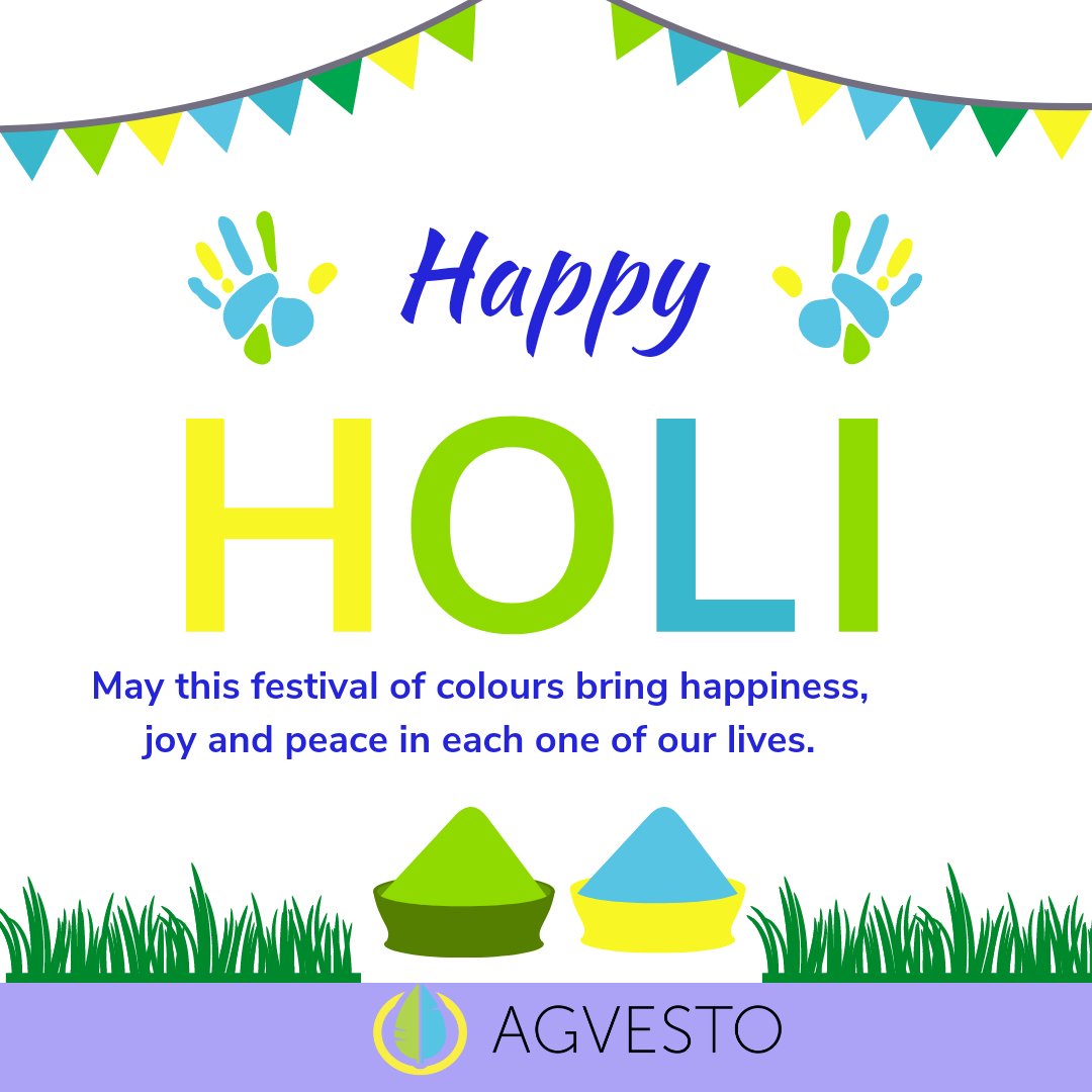 Let us together celebrate the colors of Indian Agriculture.
Enjoy the festive spirit of agriculture, fertile land and fruitful spring harvests.
Happy Holi !

#agriculture #happyholi2022 #harvesting #parametricinsurance
#indianfestivals