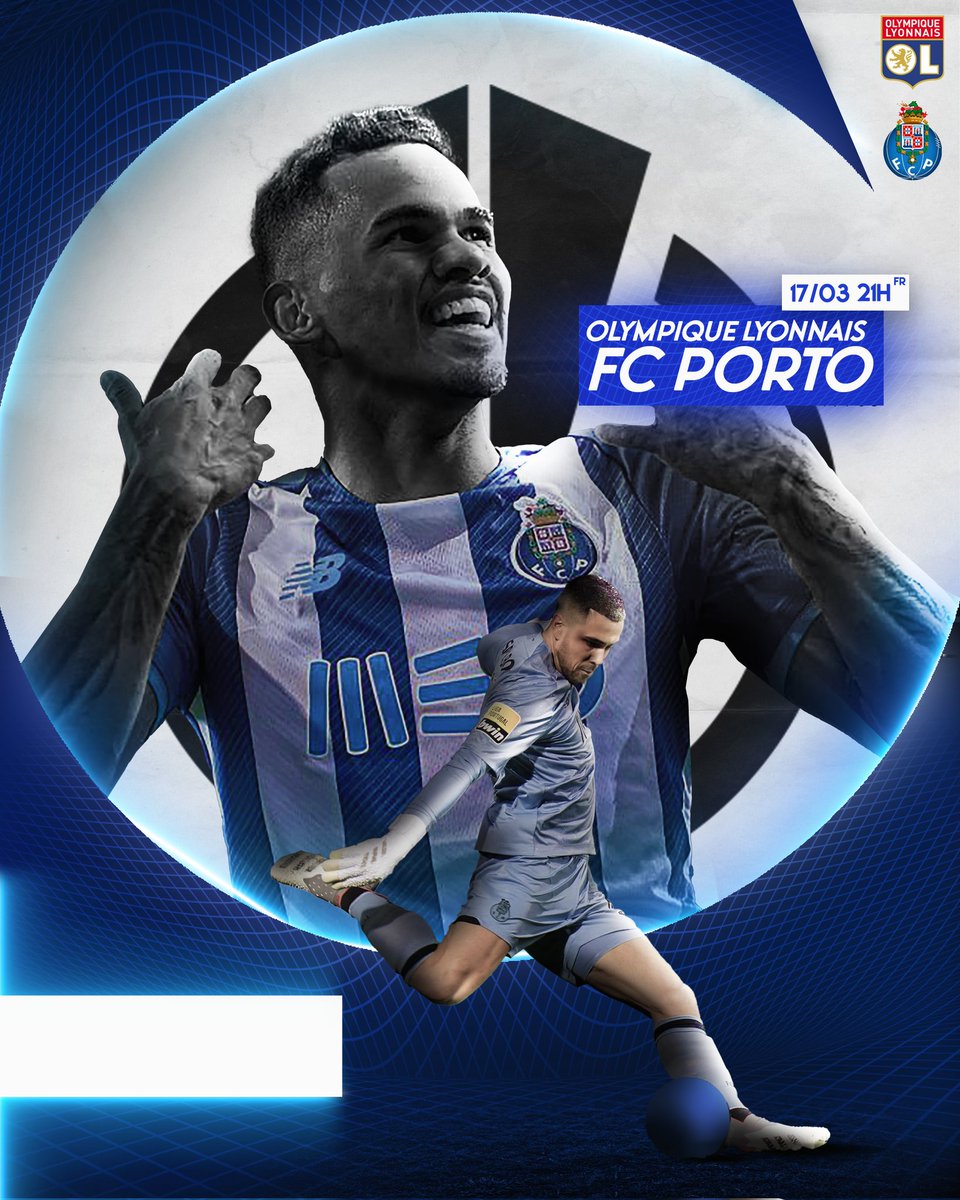 LDesignFR's tweet photo. ⚔️OL - FC Porto⚔️

THE LAST CHANCE FOR PORTO 🔵

#europaleague #OLFCP #OL #FCPORTO https://t.co/G443bubv5v