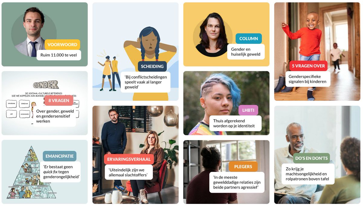 AugeoFoundation's tweet image. Gender speelt een grote rol in het ontstaan en blijven bestaan van #huiselijkgeweld. Hoe? Op welke manier kun je daar als professional rekening mee houden? 

Lees het in het nieuwe Augeo Magazine ‘#Gender en huiselijk geweld’ 👉  ow.ly/uHqm50IlrgI