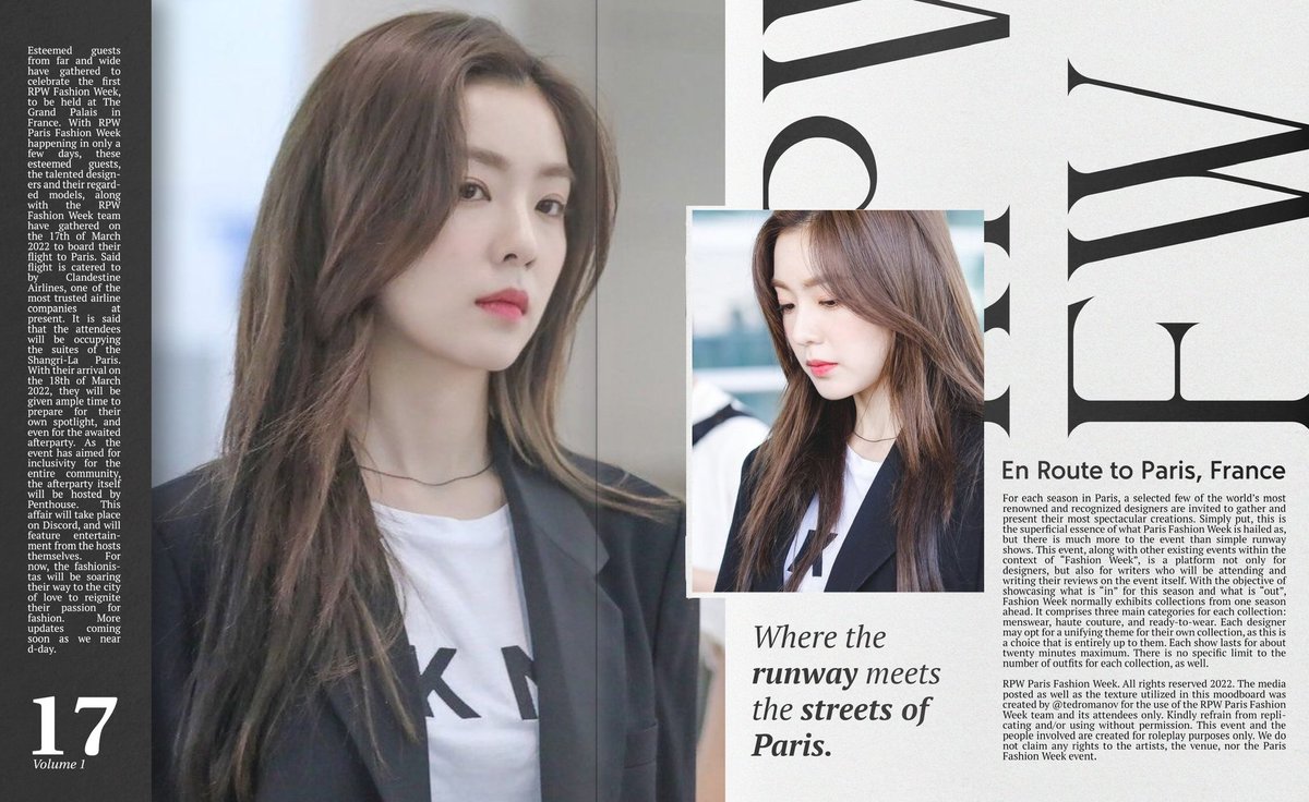 ͏

SNS UPDATE! ❦ ❀ Shaeylrm.⠀

🗓:: 03/17/22 || ⌚️:: 5:00 pm
📍::  NAIA       || ✈️:: Paris, France

͏ ╰┈➤ ❝ yehey fashion week! ❞

#RPWFashionWeek 
#OfEleganceAndGlamour 
#GlamourInParis
#ExpandingYourHorizons

͏