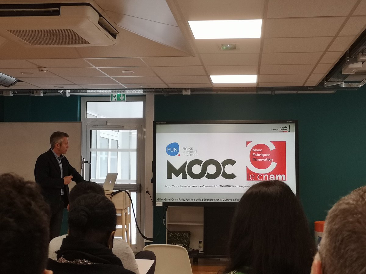 PERLOTOlivier's tweet photo. @GillesGarel un #MOOC sur @FunMooc sur la fabrique de l'innovation, il est ouvert ! #journeedelapedagogie, message à mes étudiants #IEFUN 👌 https://t.co/Vh4RkNj4UK