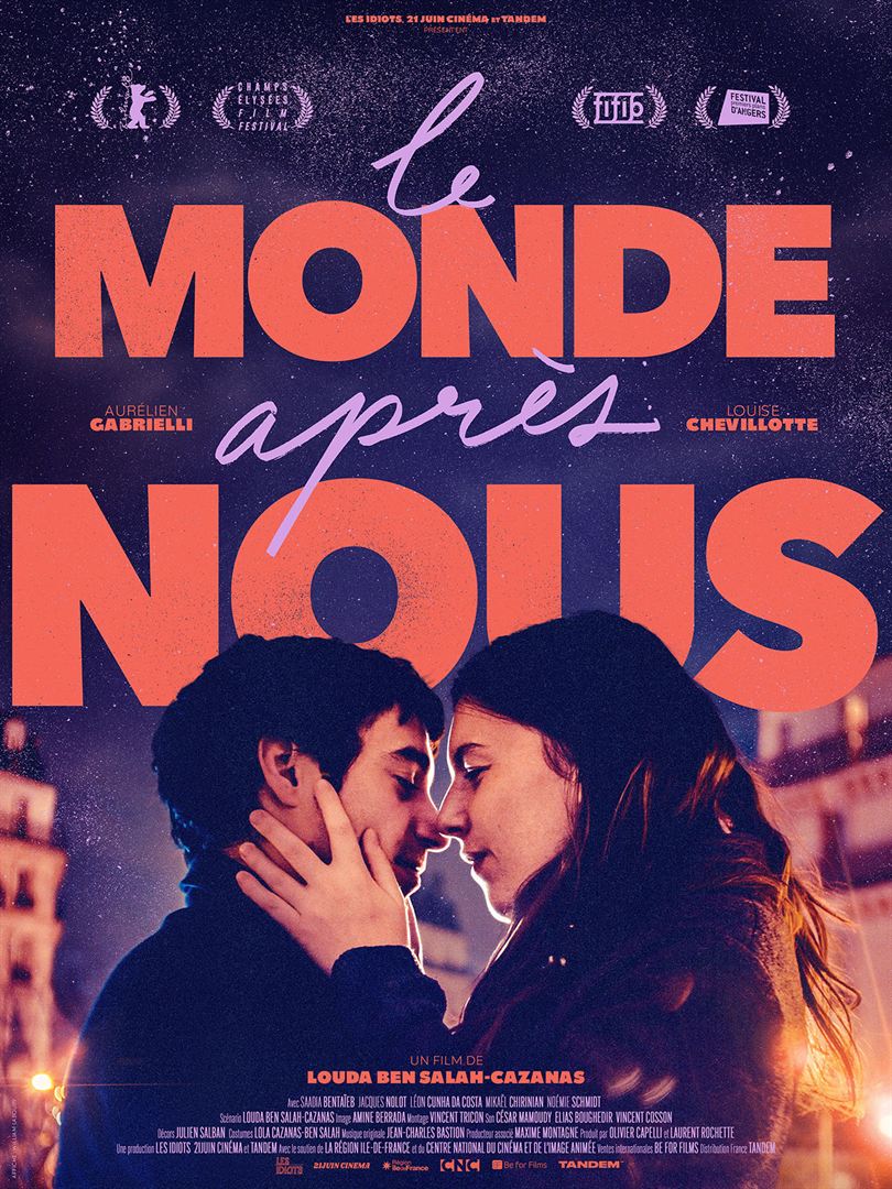 « Le monde après nous » - Le Premier film de Louda Ben Salah-Cazanas 

Entourons la date du Mercredi 20 avril dans nos agendas 

« je suis fatigué, j'écris pour moi, je fais autre chose, je suis ailleurs »

un écrivain, son couple merveilleux, leurs galères, c'est juste et beau