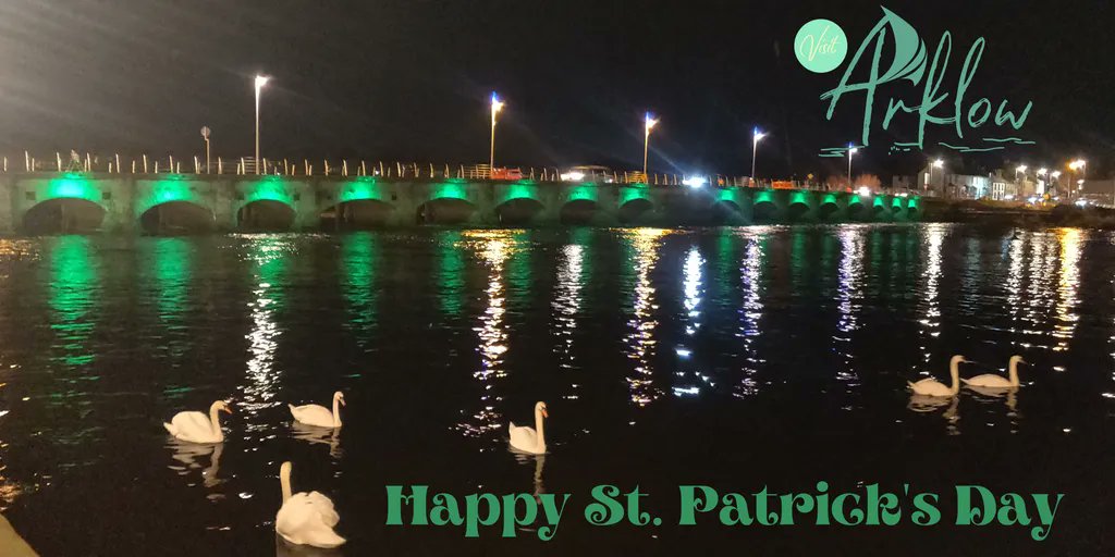 VisitArklow's tweet photo. 🍀Lá Fhéile Pádraig sona duit🍀
Hope you have a wonderful St. Patrick's Day 2022 🇮🇪

#VisitArklow #StPatricksDay2022 #Ireland #LoveIreland #stpatricksday #Arklow https://t.co/F0zltdXsVk