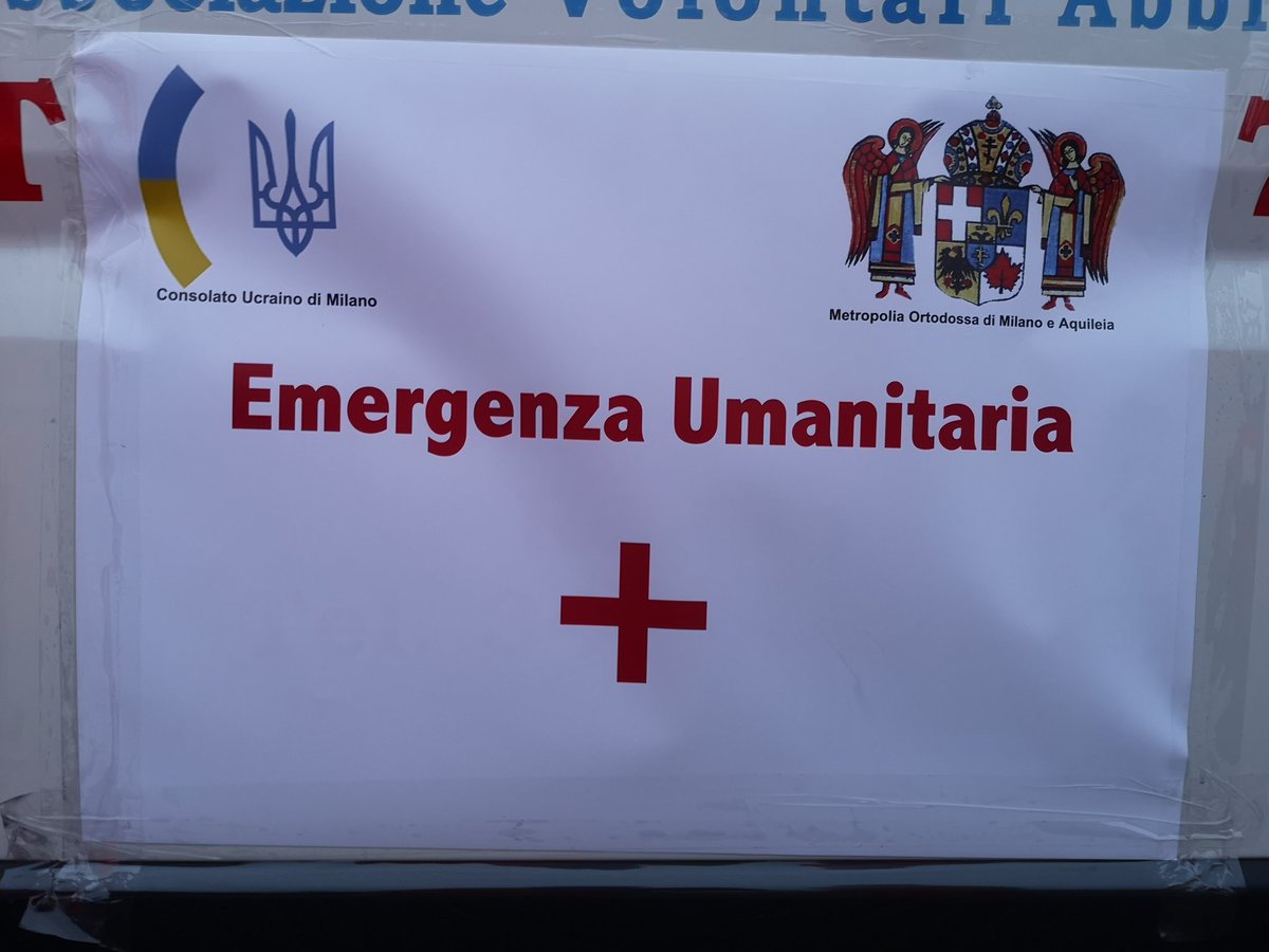 franciaio's tweet photo. Partiti con #convoglioumanitario per portare farmaci, attrezzature beni di prima necessità e accompagnare poi in #Italia profughi, madri e bambini, sfuggiti agli orrori della #guerra che sta devastando l'#Ucraina invasa dallo "#ZarPutin"
#stopwar #stopwarucraina #EmergenzaUcraina https://t.co/VnjkU4f7mQ