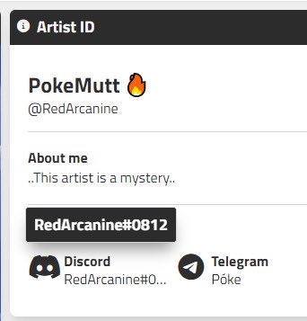 buzzlyarts's tweet photo. (Screenshots taken from a tumblr user who we wont name incase they do not wish to be associated with this)

Here are some examples of pokemutt/redarcanines oc/art and discord to be wary of and look out for incase he ever attempts to return to social media. https://t.co/sTsV7Zm8Nf