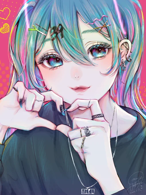 ミクちゃん好き!!(大遅刻)
#ミクの日2022 #ミクの日 #初音ミク 