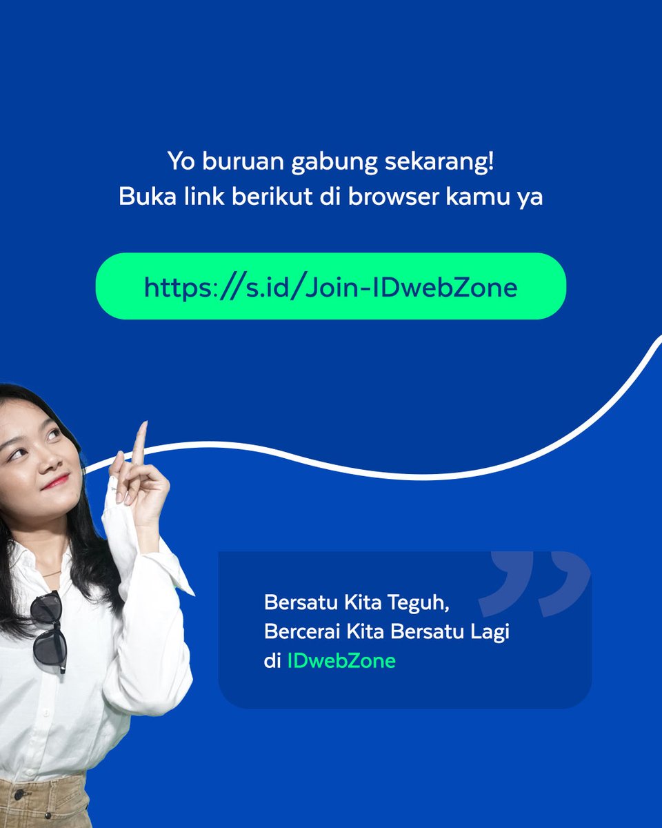 idwebhost's tweet image. Pengumuman Pengumuman! 😱

Buat kamu yang puyeng ngurus bisnis online, postingan ini wajib di simak sampai akhir 🧐 Karena IDwebhost akan membuka IDwebZone 

Apa sih IDwebzone? Simak di gambar ya

#IDwebhost #WebHostingYaIDwebhost #IDwebZone