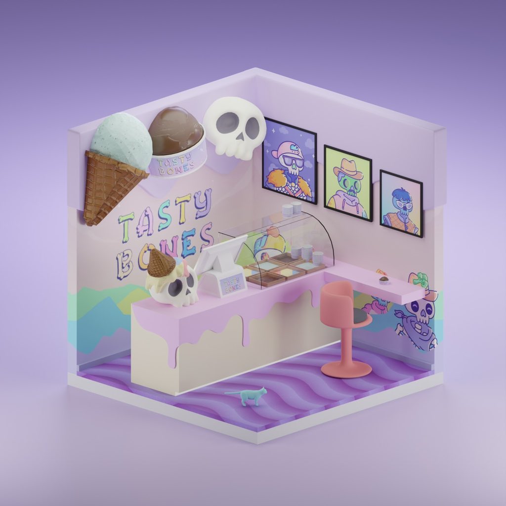 who wants an🍦in this isotastybones icecream shop?

3 WL spots to be given away courtesy of the @isoroomnft team.

1️⃣ be a @tastybonesnft holder
2️⃣ follow @isoroomnft @isogiftroom 
3️⃣ like + rt

ends in 24h!

p.s. we’ll be running exclusive giveaway to our holders on our discord!