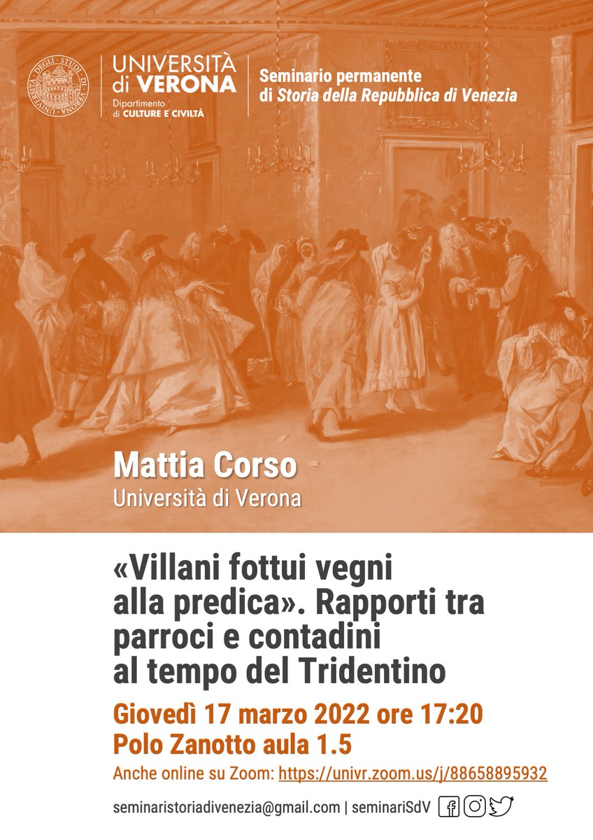 Seminari Storia di Venezia tweet media