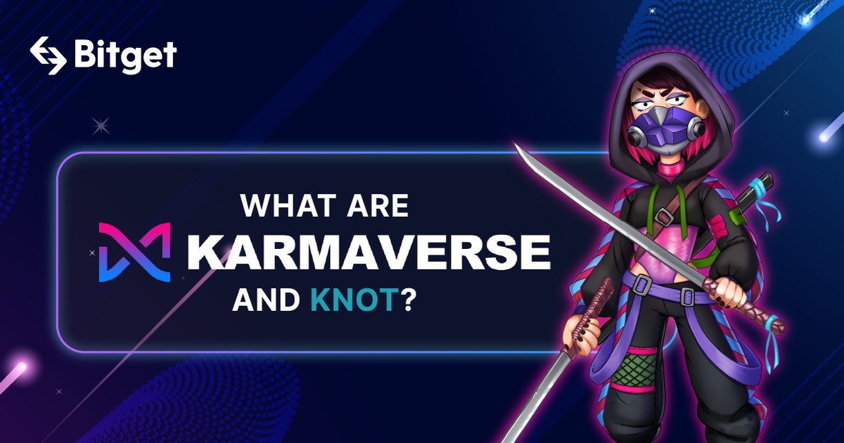 bitget's tweet photo. Gamefi lovers, are you part of @Karmaverse_io?  🎮 

#Gamefi $KNOT https://t.co/gvpKvcPIJD