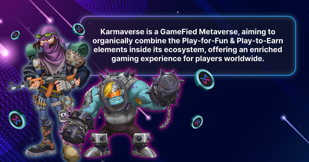 bitget's tweet photo. Gamefi lovers, are you part of @Karmaverse_io?  🎮 

#Gamefi $KNOT https://t.co/gvpKvcPIJD