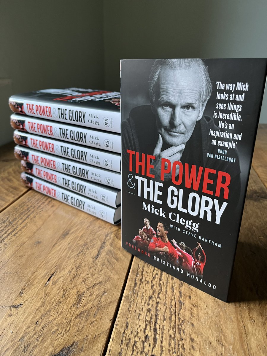 Today is huge for me. My book, The Power &amp; The Glory, is released! 40+ years of coaching including 11 years <a href="/manutd/">Manchester United</a> have given me some unbelievable stories. If you fancy helping an old man feed his dog, you can order here: tinyurl.com/2p96stch