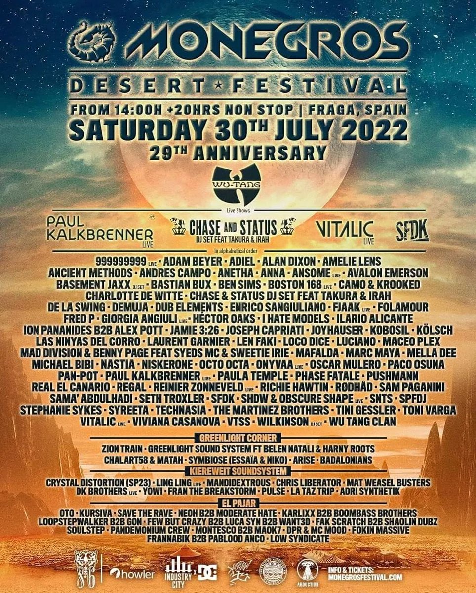 DubElements's tweet photo. Y esta es la cara que se te queda cuando te confirman el mismo día, para 2 de los festivales más potentes del mundo ... Monegros Desert Festival y Rampage Open Air 😬
Ganas de verano in crescendo! 🚀
#dubelements #summer #tour #dnb #drumandbass #monegros #rampage https://t.co/v5Oh49ppzu