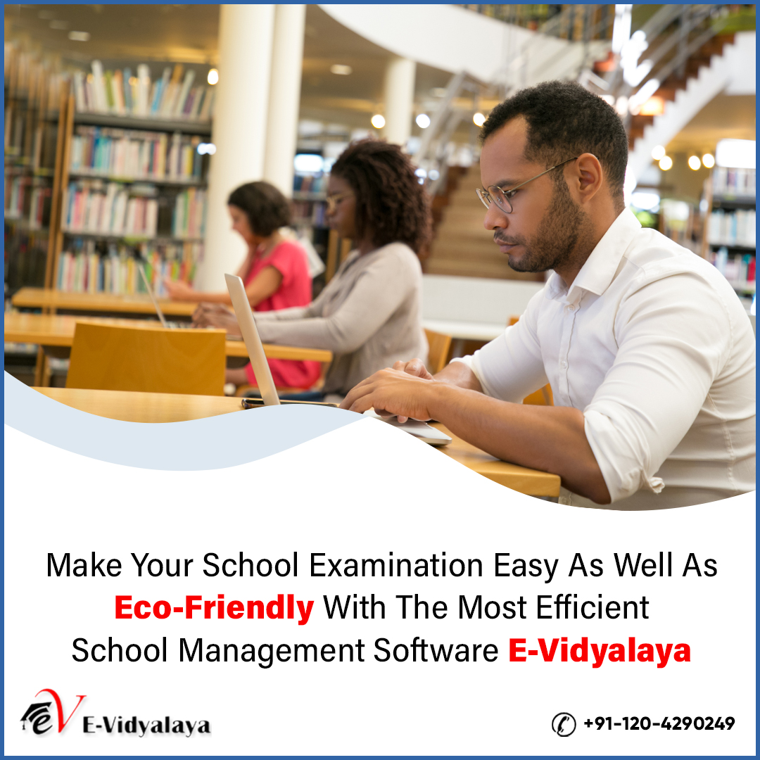 Make your school examination easy as well as eco-friendly with the most efficient School Management Software 
For more info visit us -: 
🌐 e-vidyalaya.com
 #schoolmanagementsoftware #ecofrinedly #schoolexamination #schoolerp #evidyalaya