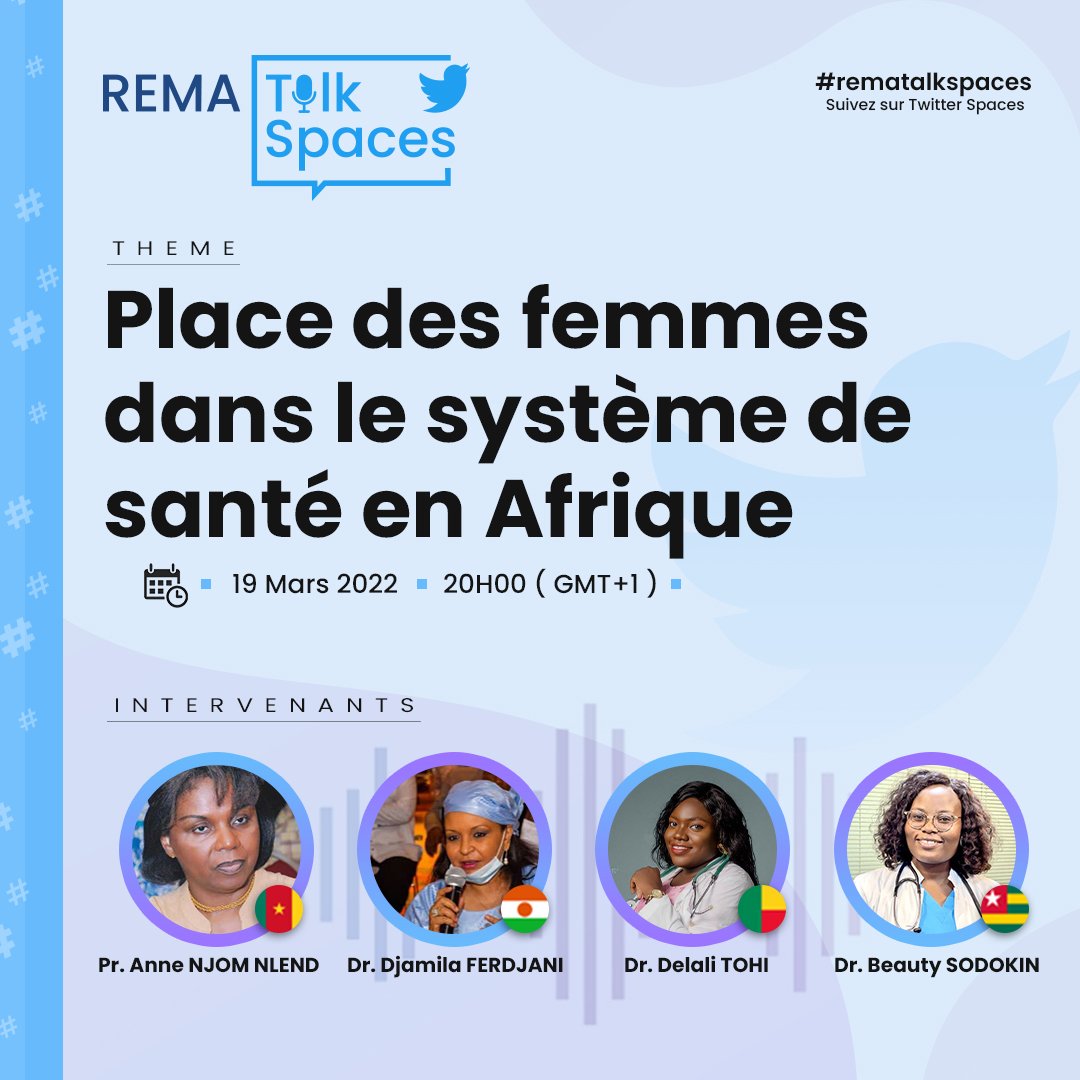 rema_app's tweet photo. #rematalkspaces démarre ce samedi à 20h00 avec d'éminents disciples d'Hippocrate😊. Si vous êtes amoureux des sciences médicales, prenez le rendez-vous!
#Médecine #REMA
https://t.co/f2ko14LhuC https://t.co/2EvBaIgCph