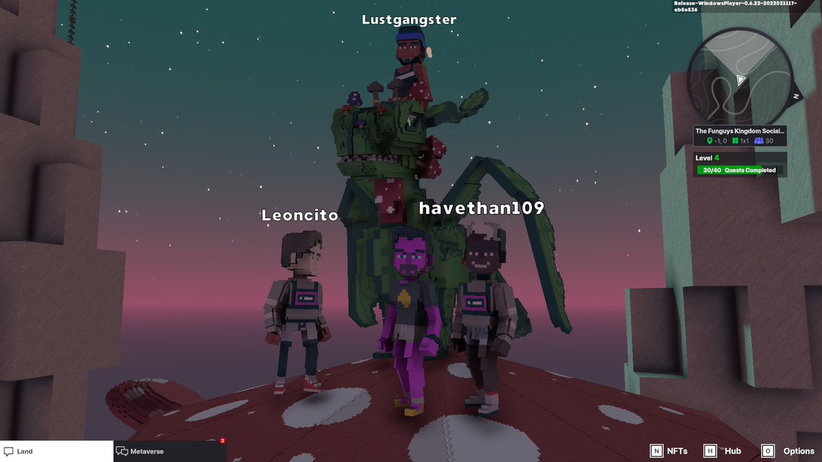 TinaLebron4's tweet photo. @TheSandboxGame I just participated in the daily #SandboxAlphaS2Contest for a chance to earn up to 1,000 $SAND! Starting March 15 - Selfie with the mushroom dragon. Check out my screenshot below! 👇 #SandboxAlphaS2 https://t.co/u0DsrP4J8o