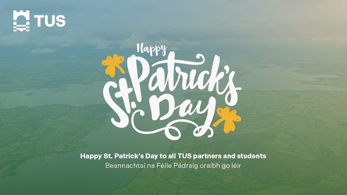 Beannachtaí na Féile Pádraig oraibh go léir!

Happy St. Patrick’s Day to all of our students and partners around the world! 🍀

#HappyStPatricksDay