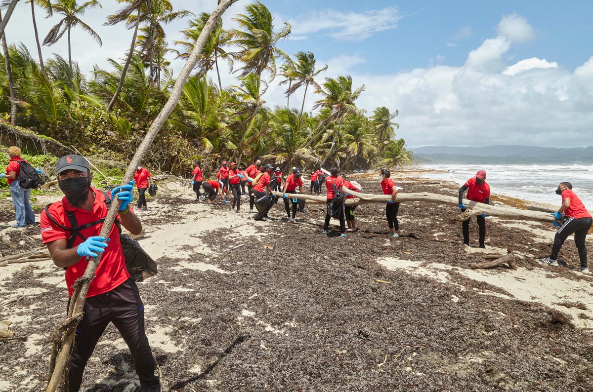 TourismTriniLtd's tweet image. TTL had a successful Matura #beachcleanup with @NatureSeekers. We had fun but, more importantly, we helped the tourism industry that sustains us, worked with our stakeholders and we did so as a team. Epic day!

#experienceconservation #teambuilding #teamwork #sweetsweettrinidad