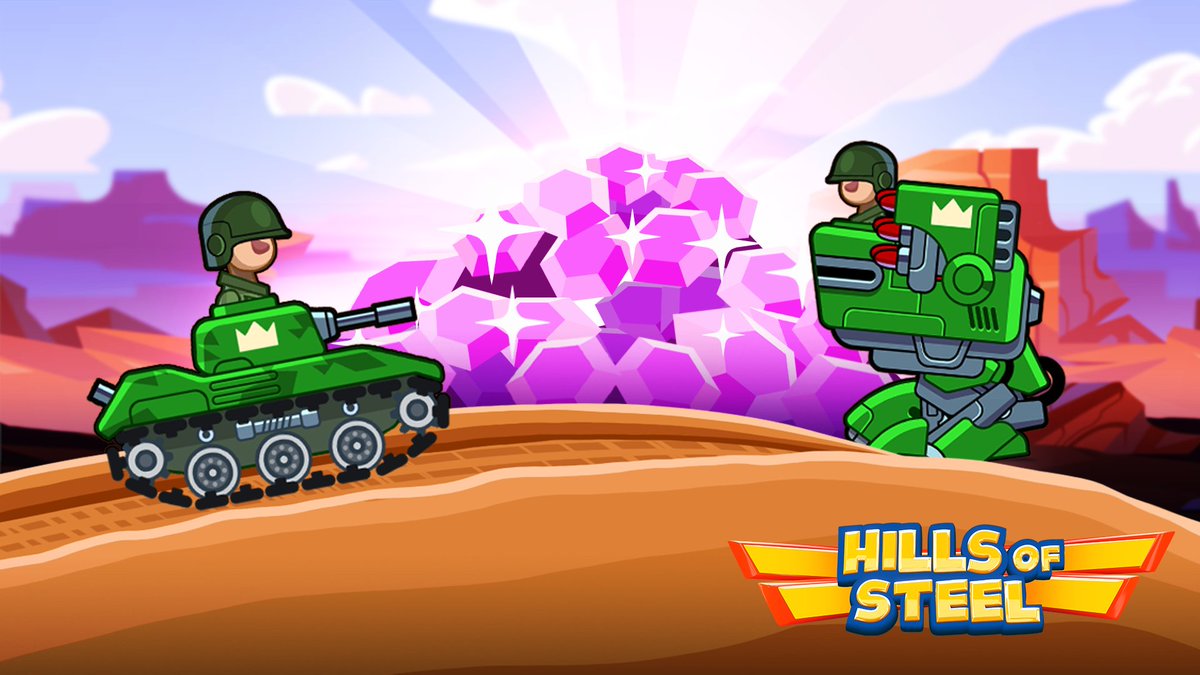 Can you run the shiny gauntlet in this weeks event Gem Mania? How many wins can you gain before the end? 💎

Play Now 📲 hillsofsteel.page.link/gmmar22

#hillsofsteel #gemmania #superplusgames