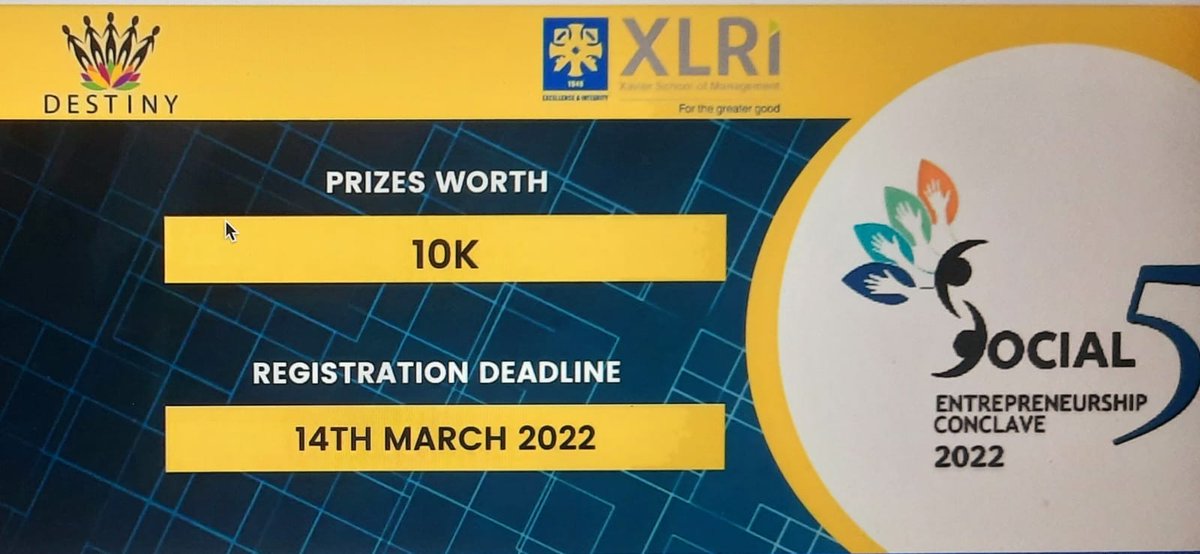 Many survivors still remain vulnerable to exploitation due to poor education, stigma, lack of economic opportunities. Destiny collaborating with  
<a href="/Sigmaoikos_xlri/">SIGMA-oikos Jamshedpur</a> over a  social case competition across the B-schools in India  to solve a problem in #creatingmorelivelihoodoptions
