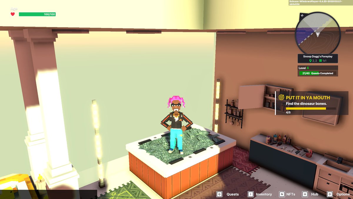 TinaLebron4's tweet photo. @TheSandboxGame I just participated in the daily #SandboxAlphaS2Contest for a chance to earn up to 1,000 $SAND! Starting March 16 - Take a money bath in Snoop Dogg Mansion. Check out my screenshot below!
👇 #SandboxAlphaS2 https://t.co/gSIcJZle13