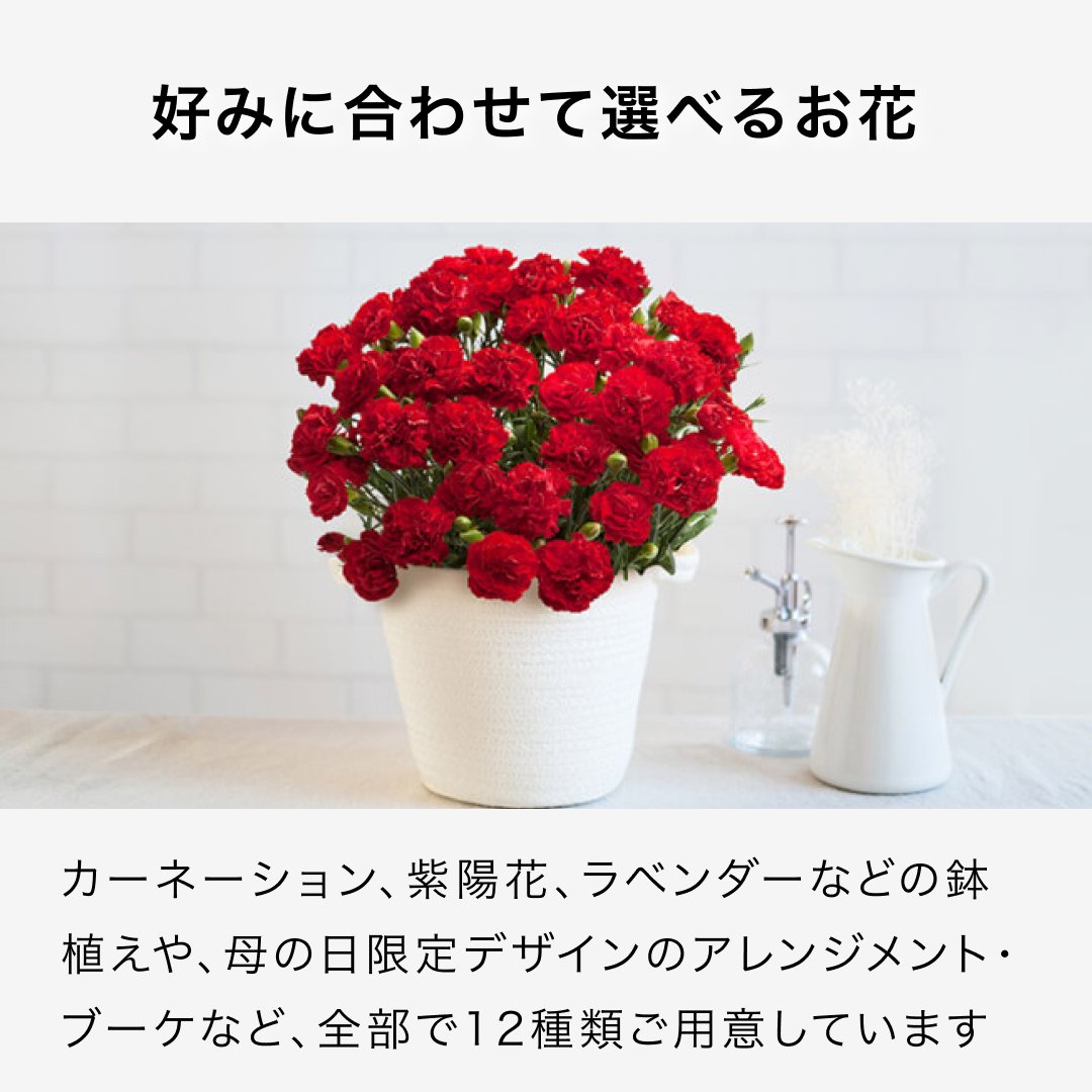 みてねの #母の日 ギフトの販売がスタートしました！🎉 お母さんの好み