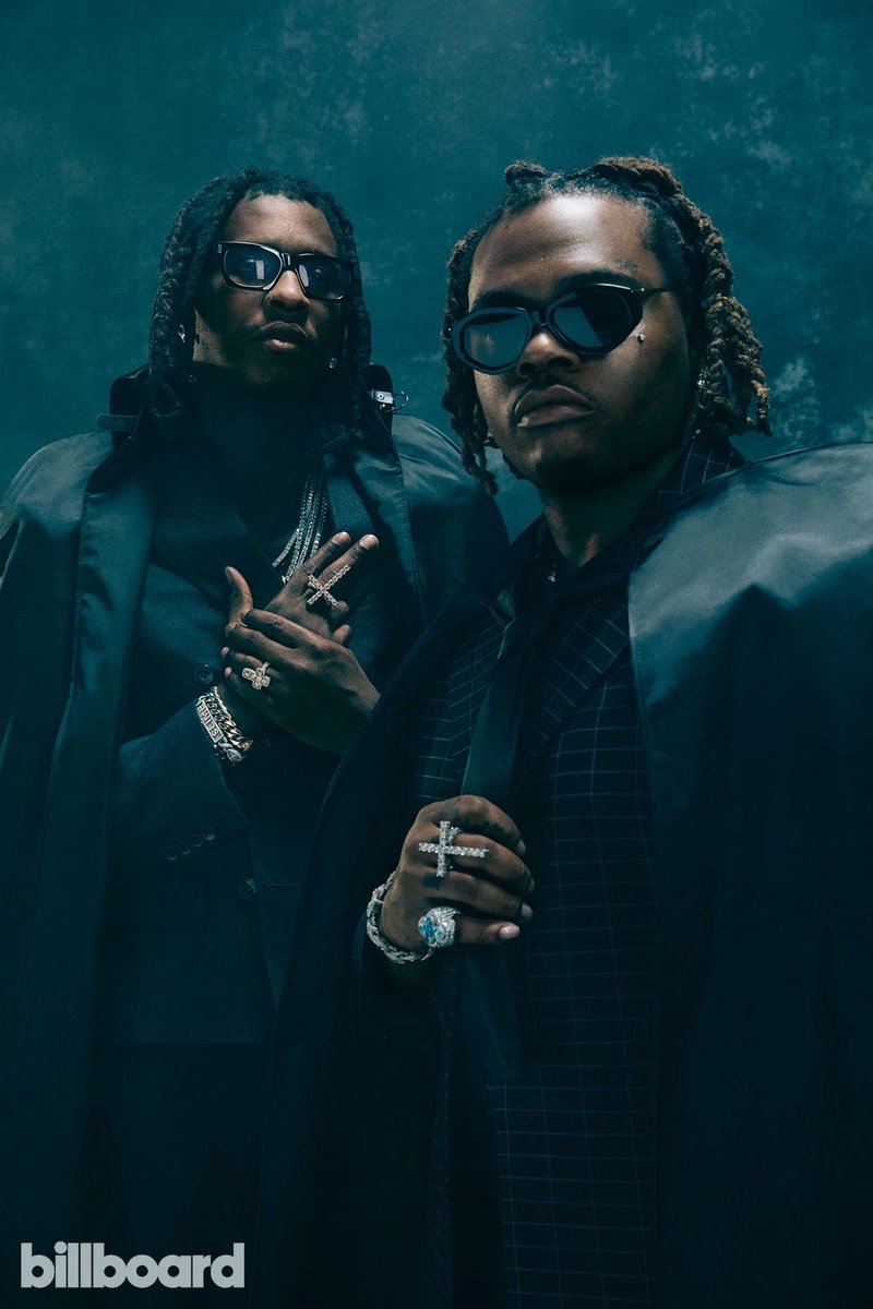 StreetFashion01's tweet photo. Gunna and Young Thug for Billboard (2022) https://t.co/oymWsJtD6V