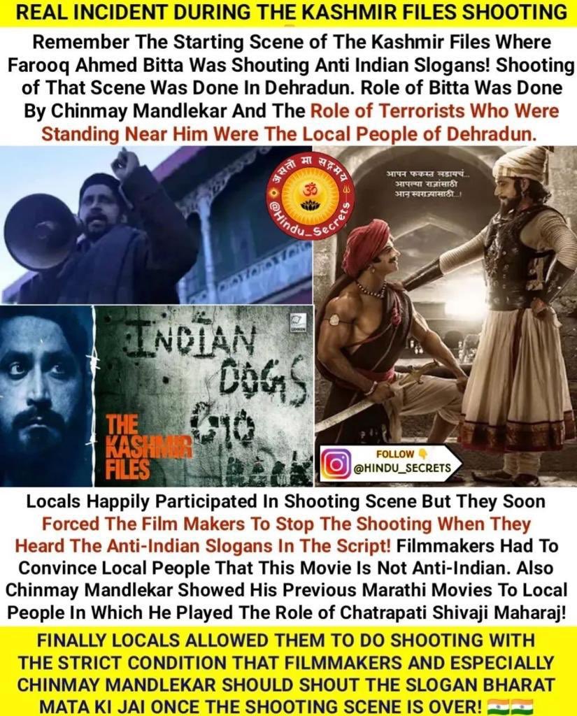 vivekagnihotri's tweet photo. True story. 
#TheKashmirFiles https://t.co/NiofBSX5kC