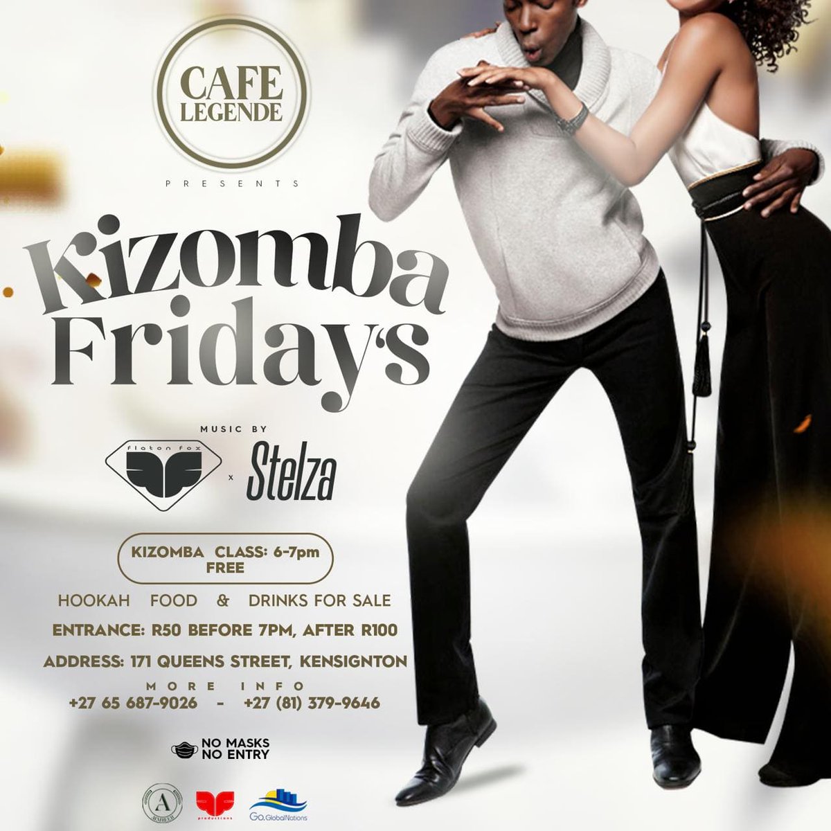 nations_go's tweet photo. Join us tomorrow 💃💃💃

#kizomba #semba #Tarraxinha https://t.co/f46z3oeFLk