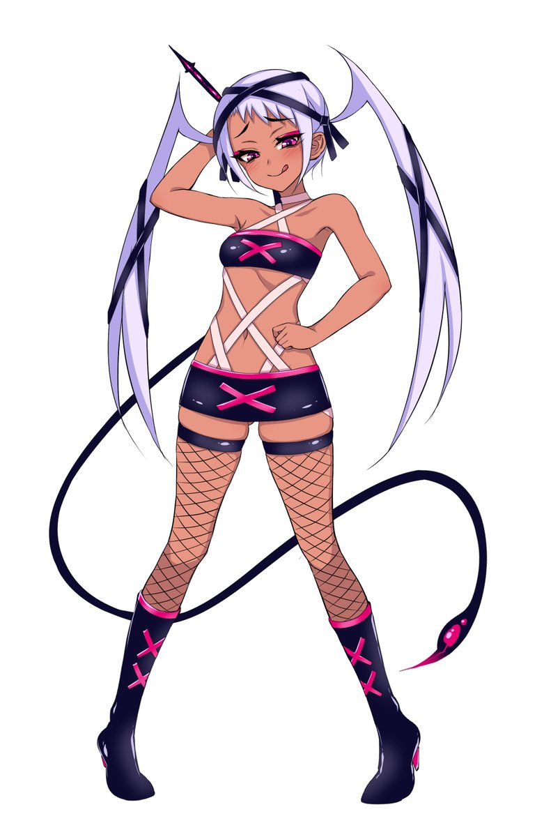 ルルキスのキャラデザもメスガキ度を上方修正しました。 