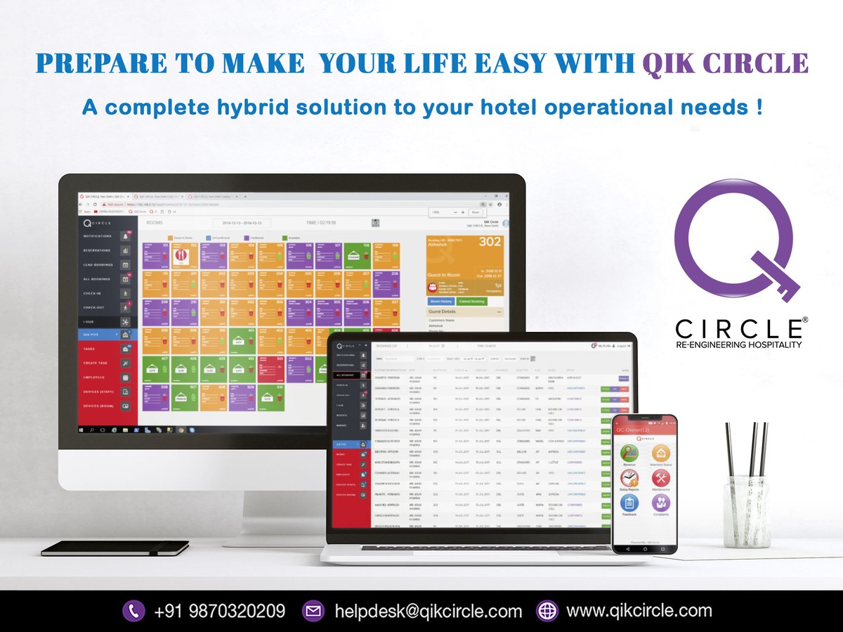 Qikcircle's tweet photo. Looking for Hybrid Cloud-based Hotel Management Software? Choose QiK Circle Next2Next Generation Hospitality Solution- your complete solution for hotel operational needs.

Book a demo now https://t.co/WIRNynB7ap.
#QiKCircle #HotelSoftware #HospitalitySolutions https://t.co/mPlFWypEMD
