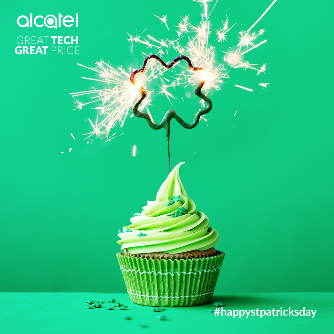 alcatelmobileIR's tweet photo. Happy St. Patrick’s Day! May music fill your heart, may luck bring you cheer.

#AlcatelMobile #Alcatel #GreatTechGreatPrice #StPatricksDay https://t.co/5G1x50x2hW