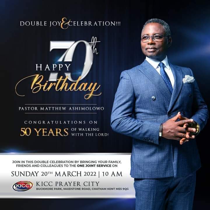 RHIMGlobal's tweet photo. Happy 70th Birthday my beloved Papa Pastor @MatAshimolowo

You are a Great Blessing to our generation, a burning and a shining light for the Kingdom of the Most High God.

We can't love you less sir 

#RHIMDCC
#HappyBirthday
#RHIMCelebrates
#PastorMatthewAt70
#PMat70 https://t.co/mkmcp0ivug