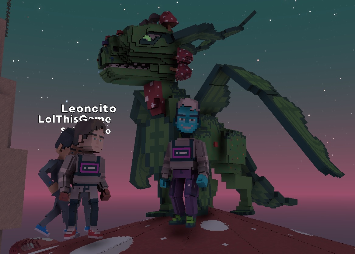 senayumii's tweet photo. @TheSandboxGame I just participated in the daily #SandboxAlphaS2Contest for a chance to earn up to 1,000 $SAND! Starting March 15 - Selfie with the mushroom dragon. Check out my screenshot below! 👇 #SandboxAlphaS2 https://t.co/QcBIVidHEF