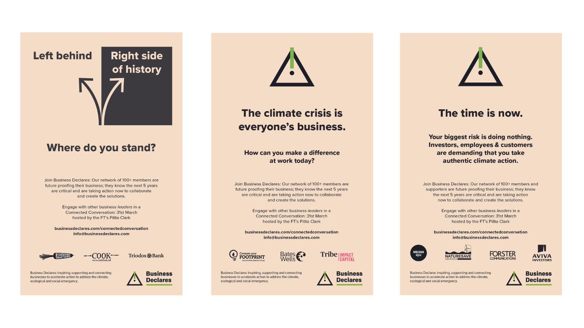 topnigel's tweet image. The next five years are critical‼️🌏

Join this network of 100+ members, collaborate now and help create the solutions needed.

Apply to become a member of @BizDeclares, check out our website and to find out more: businessdeclares.com

#businessdeclares #climateemergency