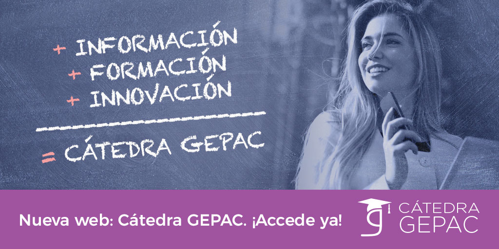 GEPAC_'s tweet photo. 🆕 Te presentamos nuestra nueva página #web: Cátedra GEPAC.

📣Esta herramienta nos permite formarnos e informarnos sobre el proceso #oncológico con datos avalados por los profesionales médicos.

Visítala haciendo clic en el enlace 🌐: https://t.co/KaSbk55pcV https://t.co/SSet3VMqpb