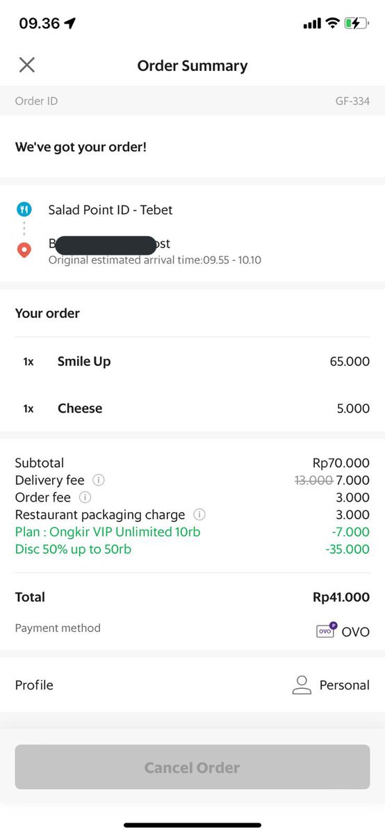 threadgrabfood's tweet photo. seru banget buat yang lagi pgn makan sehat cobain salad point! ada diskon di grabfood 🤤🤤🤤 https://t.co/riTgXNjDJb