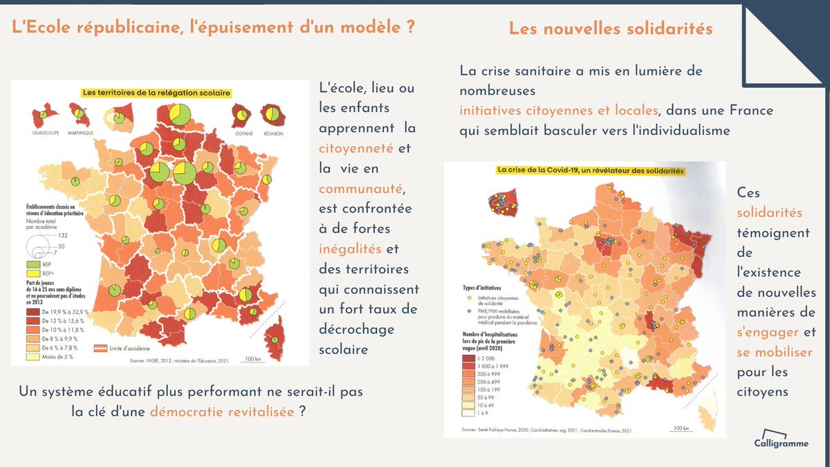 emmargillac's tweet photo. Dans un mois, le vote des Français tracera les premiers contours de la France qu’ils veulent pour les 5 prochaines années. Il n’est donc pas inutile de voir à quoi elle ressemble vraiment en #2022, grâce à @fredericgilli et Aurélien Delpirou (@EdAutrement) https://t.co/bHPU8NZJ7O