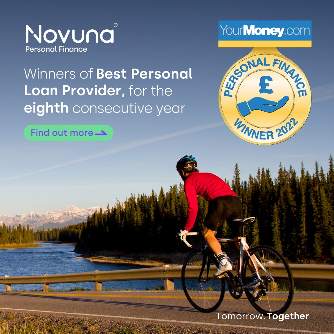 We’re delighted to announce @Novuna_Finance  has won the title of Best Personal Loan Provider in the @YourMoneyUK  Awards 2022!

Congratulations to everyone in Novuna Personal Finance and to all the other worthy winners! #YMPF2022