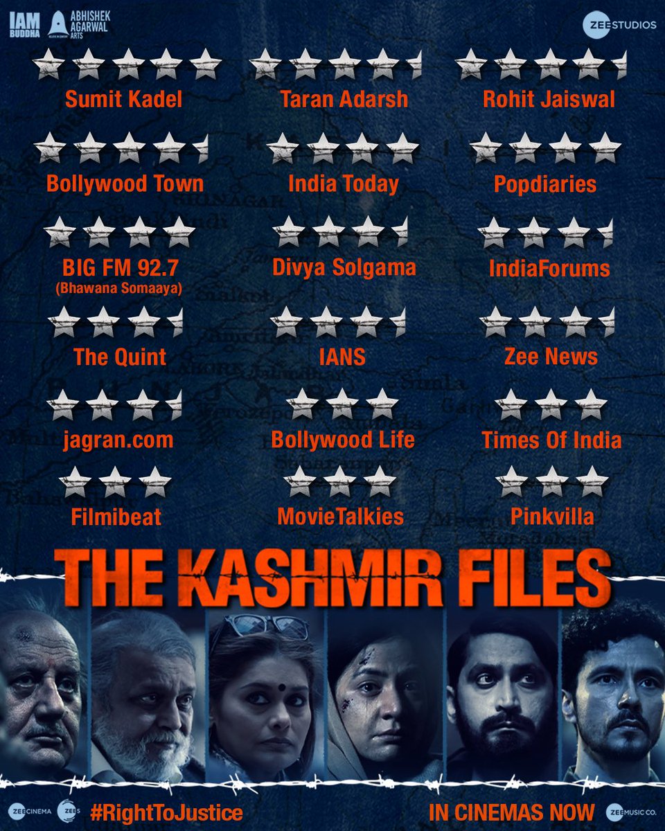 director3nadh's tweet photo. Just now watched #TheKashmirfiles 
Director @vivekagnihotri ji Great Historical film..🙌🏻👌👌
#righttojustice @ZeeStudios_ @AbhishekOfficl 👏🏻👏🏻👏🏻 https://t.co/OaNZqWi3OH