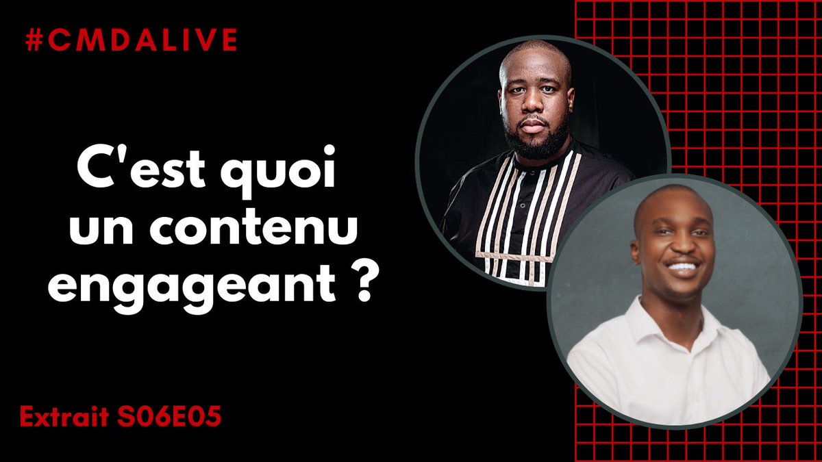 chedjoukm's tweet photo. Contenu engageant et Contenu viral https://t.co/A9nVdbCESX
Extrait S06E05 #CMDALive https://t.co/0nAIDbwUXW