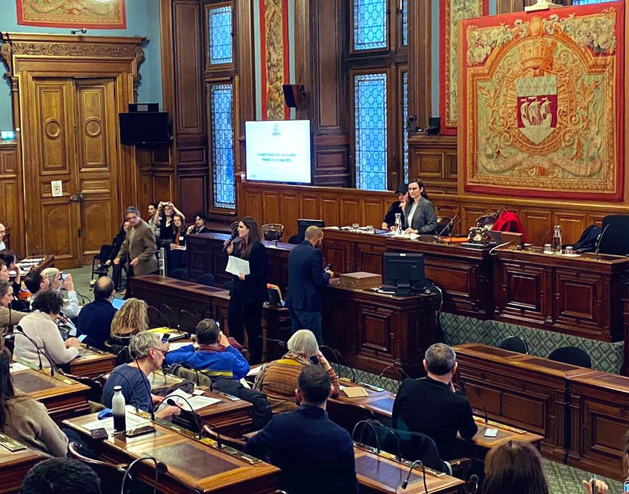 AnouchToranian's tweet photo. 🗣 Conseil Parisien des Asso. 🤝

Hier soir c’était la plénière du CPA. 

La nouvelle instance parisienne qui devient le lieu d’échange pour construire ensemble les pol. pub., au service et aux côtés des asso. 

Au programme : définir leur feuille de route pour ce 1er mandat ⤵️ https://t.co/4gtpkKblcW