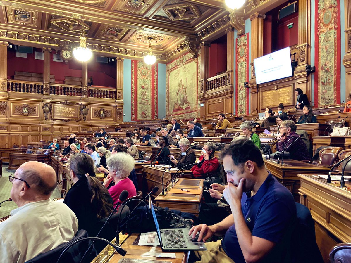 AnouchToranian's tweet photo. 🗣 Conseil Parisien des Asso. 🤝

Hier soir c’était la plénière du CPA. 

La nouvelle instance parisienne qui devient le lieu d’échange pour construire ensemble les pol. pub., au service et aux côtés des asso. 

Au programme : définir leur feuille de route pour ce 1er mandat ⤵️ https://t.co/4gtpkKblcW