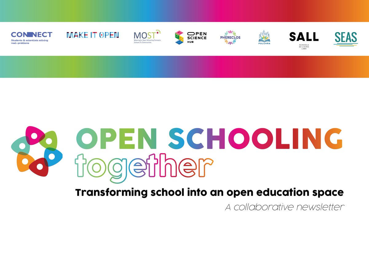 OStogether (@ostogether) on Twitter photo Hot from the ovenđ„Our newsletter is outđmailchi.mp/9a1f4cb2607c/lâŠ
đ„Results from #SchoolsAsLivingLabs on the impact of Open Schooling on people
đ„Tools developed by #MOST, #MakeItOpen & <a href="/connecth2020/">CONNECT Project</a> to help starting Open Schooling projects
đ„Good reads, events to attend & more! Hot from the ovenđ„Our newsletter is outđmailchi.mp/9a1f4cb2607c/lâŠ
đ„Results from #SchoolsAsLivingLabs on the impact of Open Schooling on people
đ„Tools developed by #MOST, #MakeItOpen & <a href="/connecth2020/">CONNECT Project</a> to help starting Open Schooling projects
đ„Good reads, events to attend & more!