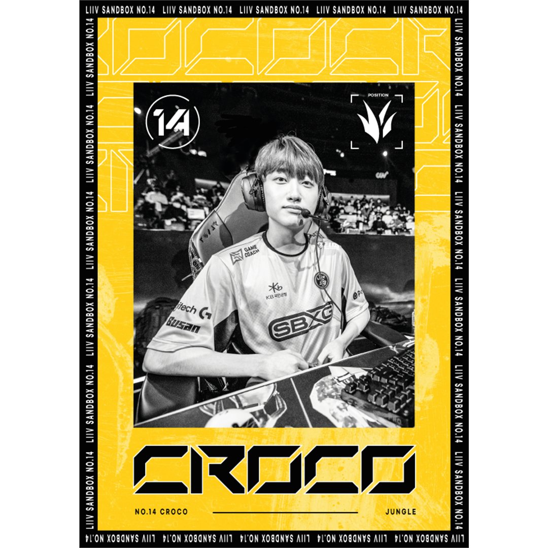 BNKFEARXLoL's tweet photo. Croco &amp; Ice &amp; Howling

03/18 LSB vs T1
03/20 LSB vs KDF

금주 포스터의 주인공은 Croco 김동범 선수, Ice 윤상훈 선수, Howling 전호빈 선수입니다.

포스터는 경기 당일 리브 샌드박스 부스에서 받아가실 수 있습니다👋

#LSB #LCK #LSBWIN #withLSB https://t.co/0UqbnAQXwA